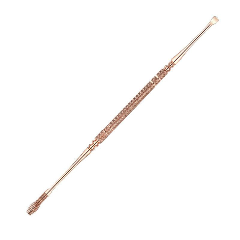 Stainless Steel Spiral Ear Wax Remover with Flexible Design