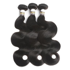 Brazilian Body Wave Human Hair Bundles 10-30 Inches Weave Extensions
