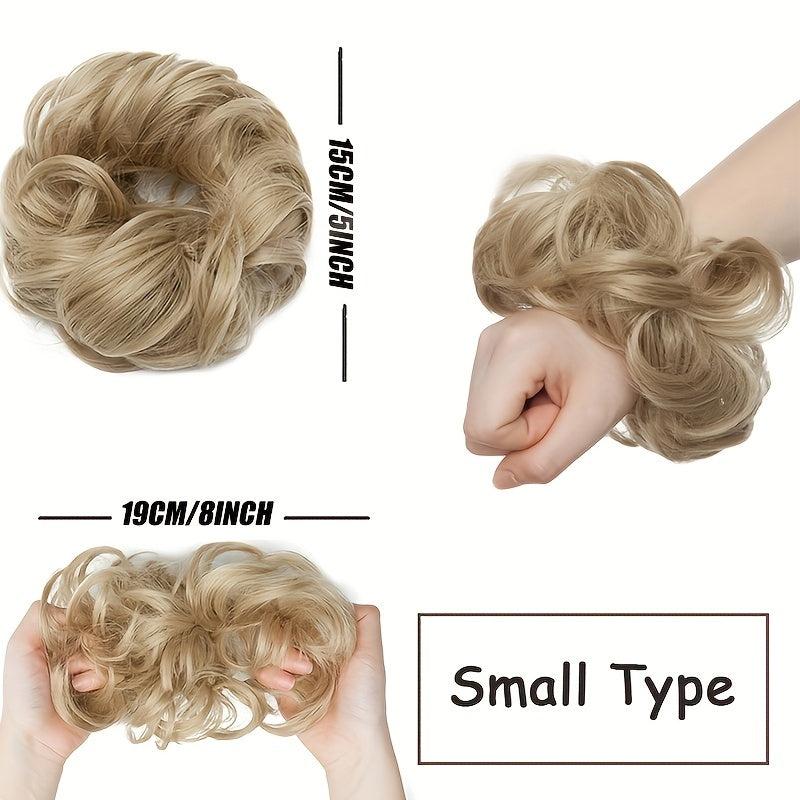 Curly Wavy Hair Scrunchies for Women Easy Stylish