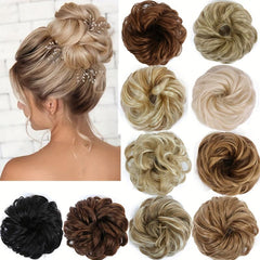 Curly Wavy Hair Scrunchies for Women Easy Stylish