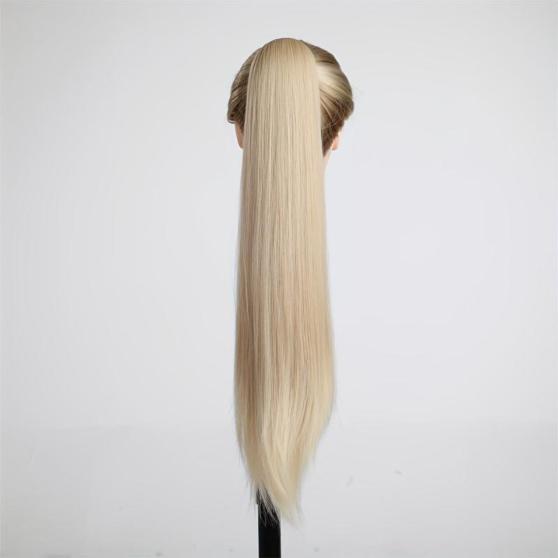 Long Straight Drawstring Ponytail Extensions