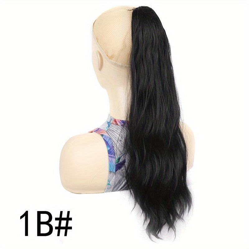Long Curly Claw Ponytail Synthetic Hair Extensions for Daily Use