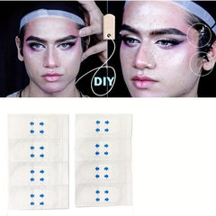 40pcs Invisible V Face Lift Stickers Instant Makeup Face Lift Tools