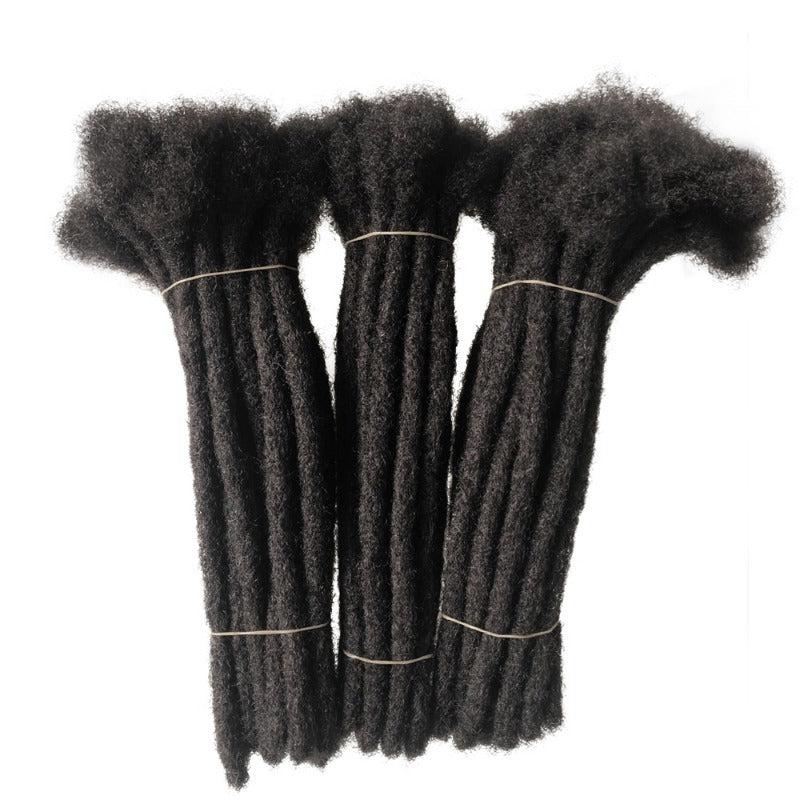 10pcs Human Hair Dreadlocks Extension for Twist Braiding