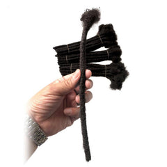 10pcs Human Hair Dreadlocks Extension for Twist Braiding