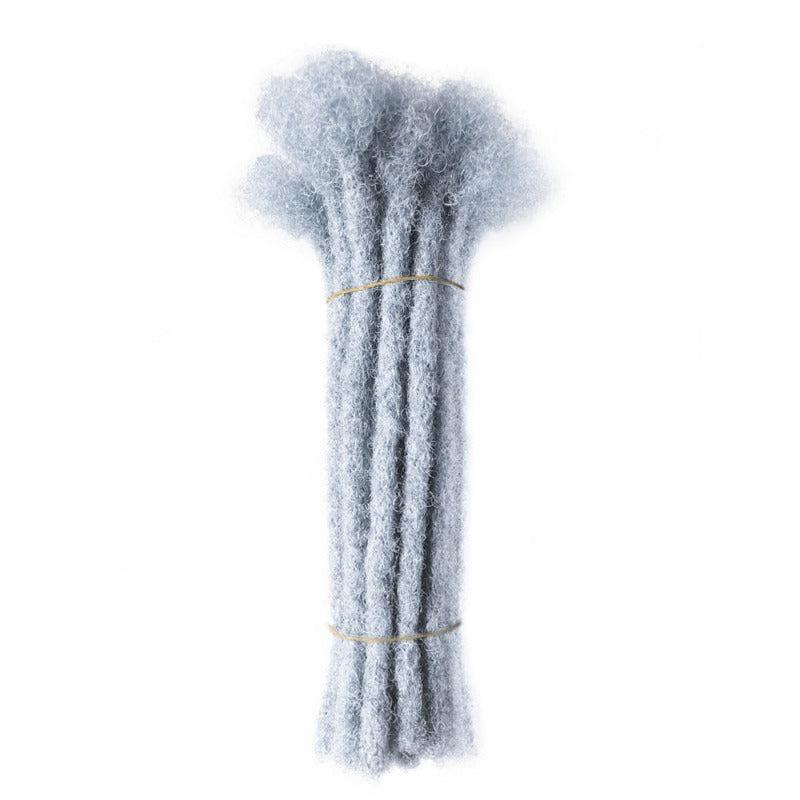 10pcs Human Hair Dreadlocks Extension for Twist Braiding