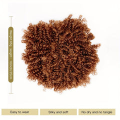 Afro Puff Drawstring Ponytail Short Curly Extensions