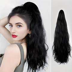 Claw Ponytail Curly Wavy Extensions Natural Looking
