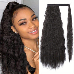 Long Corn Wave Ponytail Extension for Women