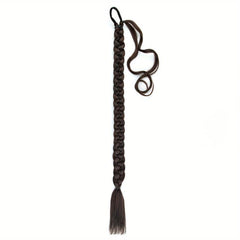 76 2cm Braided Ponytail Hair Extensions Synthetic Fiber DIY for Women Girls