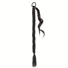 76 2cm Braided Ponytail Hair Extensions Synthetic Fiber DIY for Women Girls