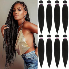 Professional Natural Synthetic Crochet Braids Extension
