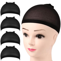 12 Pieces Stretchy Nylon Wig Caps for Women One Size Fits Most Hair Styles