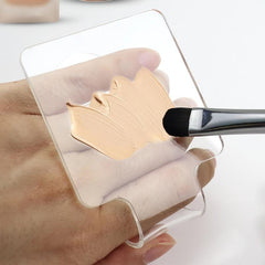 Square Foundation Art Palette Handheld Mixing Palette Ideal For Travel