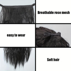 Curly Drawstring Ponytail Extension Synthetic Clip In