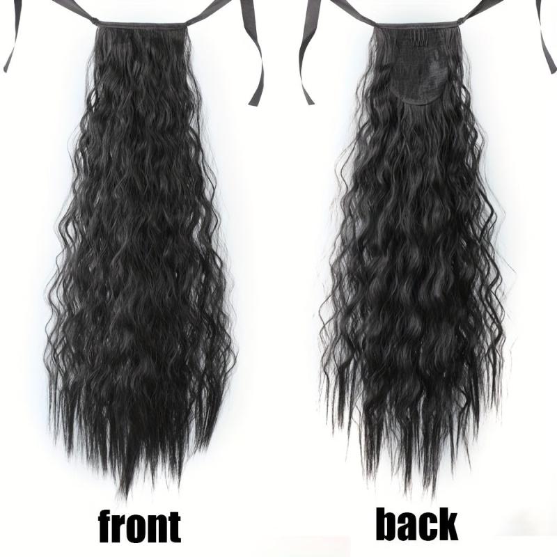 Curly Drawstring Ponytail Extension Synthetic Clip In