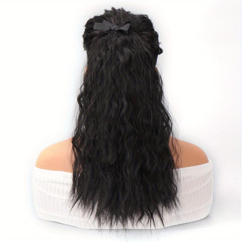 Curly Drawstring Ponytail Extension Synthetic Clip In