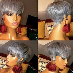 Short Pixie Cut Heat Resistant Wig Women's Wig
