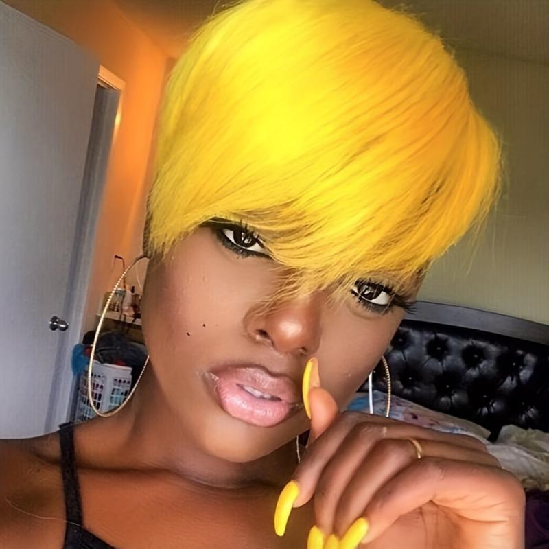 Short Pixie Cut Heat Resistant Wig Women's Wig