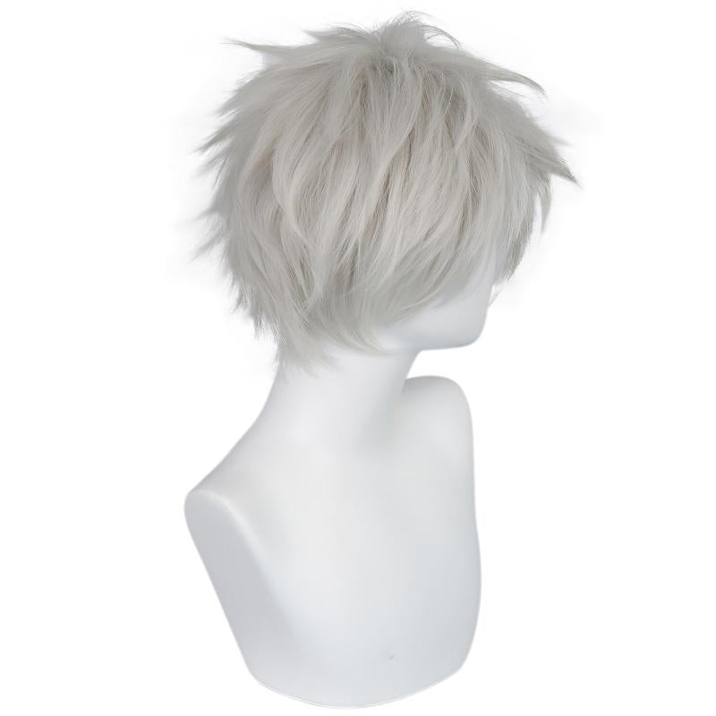 Short Straight Synthetic Cosplay Wig For Halloween