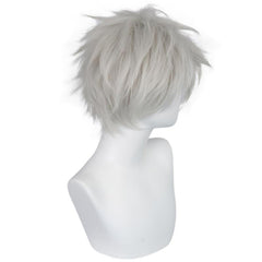 Short Straight Synthetic Cosplay Wig For Halloween