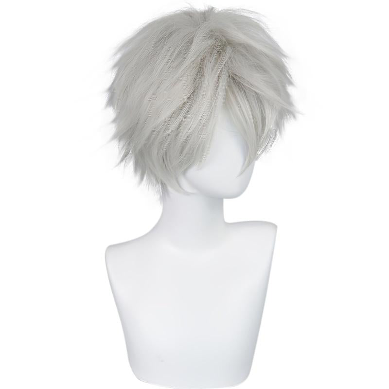 Short Straight Synthetic Cosplay Wig For Halloween