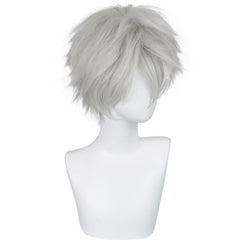 Short Straight Synthetic Cosplay Wig For Halloween