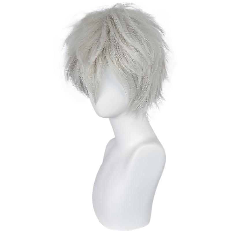 Short Straight Synthetic Cosplay Wig For Halloween