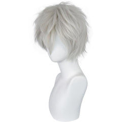 Short Straight Synthetic Cosplay Wig For Halloween