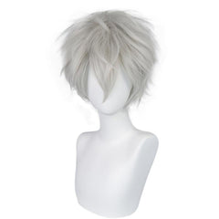 Short Straight Synthetic Cosplay Wig For Halloween