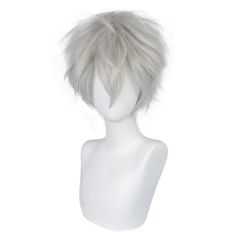 Short Straight Synthetic Cosplay Wig For Halloween