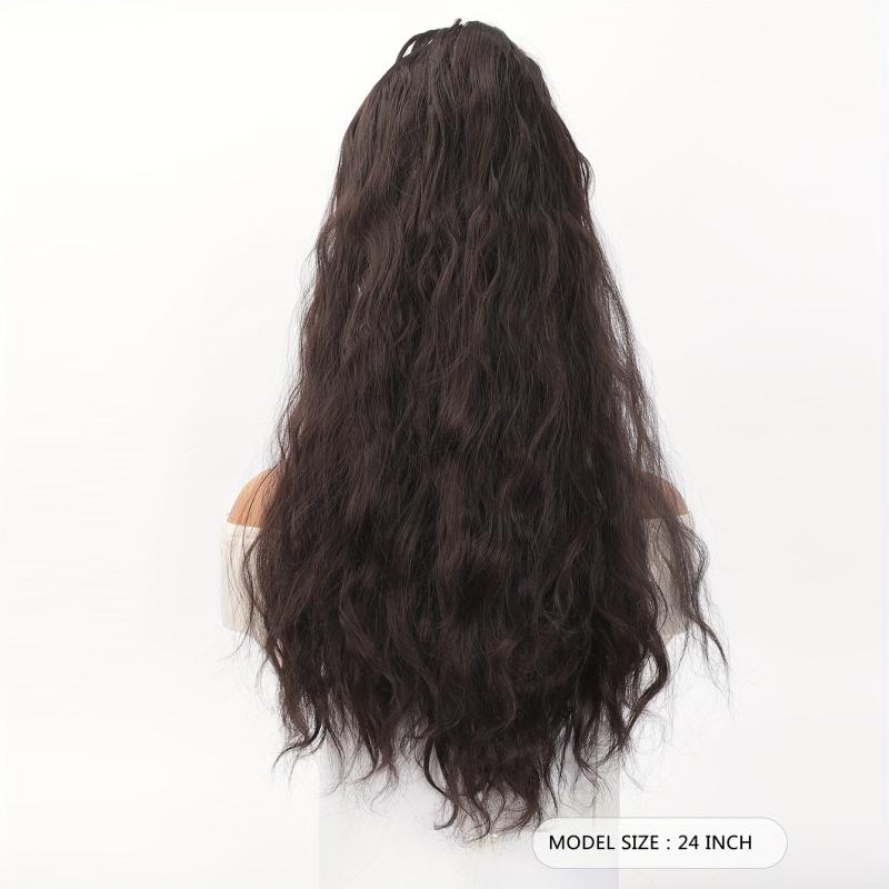 Claw Clip Ponytail Water Wavy Ponytail