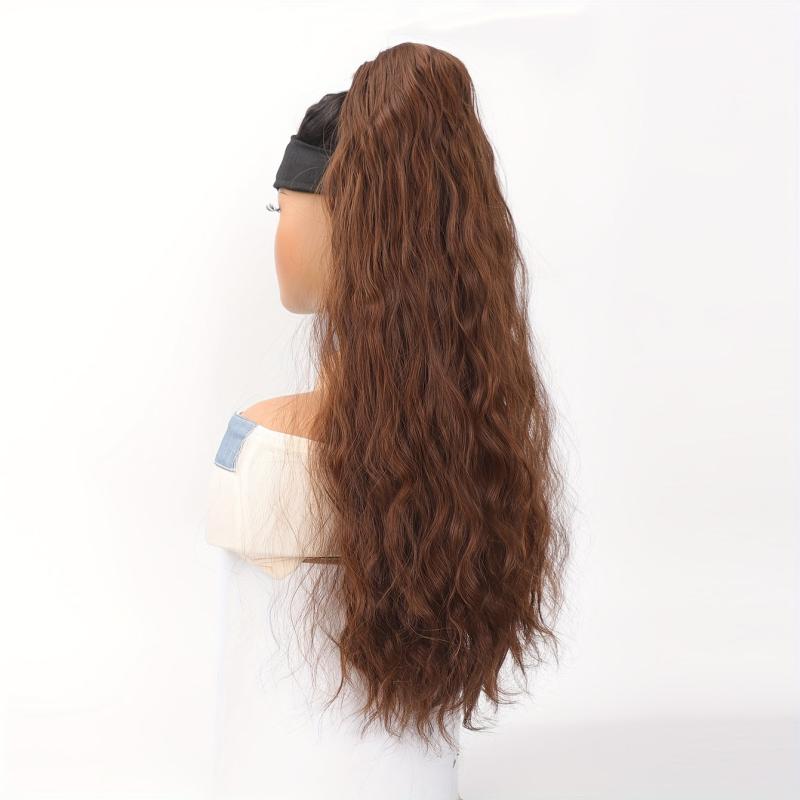 Claw Clip Ponytail Water Wavy Ponytail