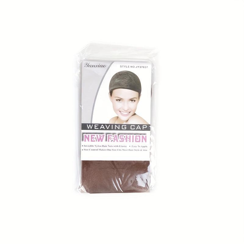 2pcs HD Wig Caps Transparent Lace Front Wig Stocking Caps for Women