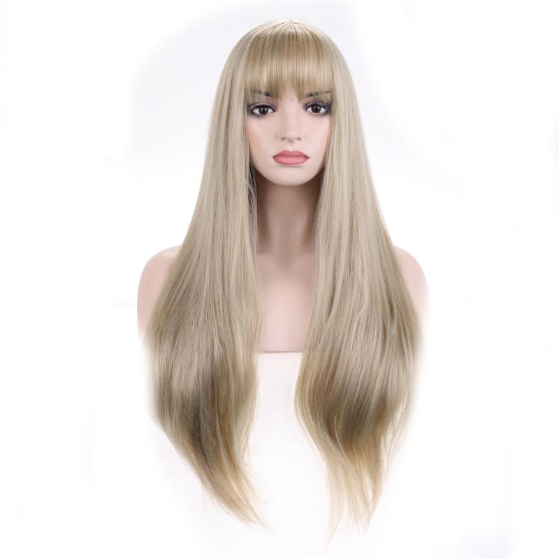 Long Curly Wig Synthetic Wig Anime Cosplay Halloween Party Wig
