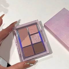 6 Colors Eyeshadow Palette Face Contouring Makeup Palette