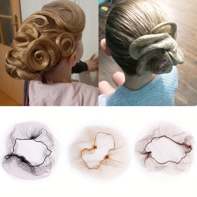 10pcs HD Wig Cap Elastic Breathable Invisible Wig Caps