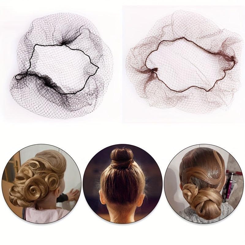 10pcs HD Wig Cap Elastic Breathable Invisible Wig Caps
