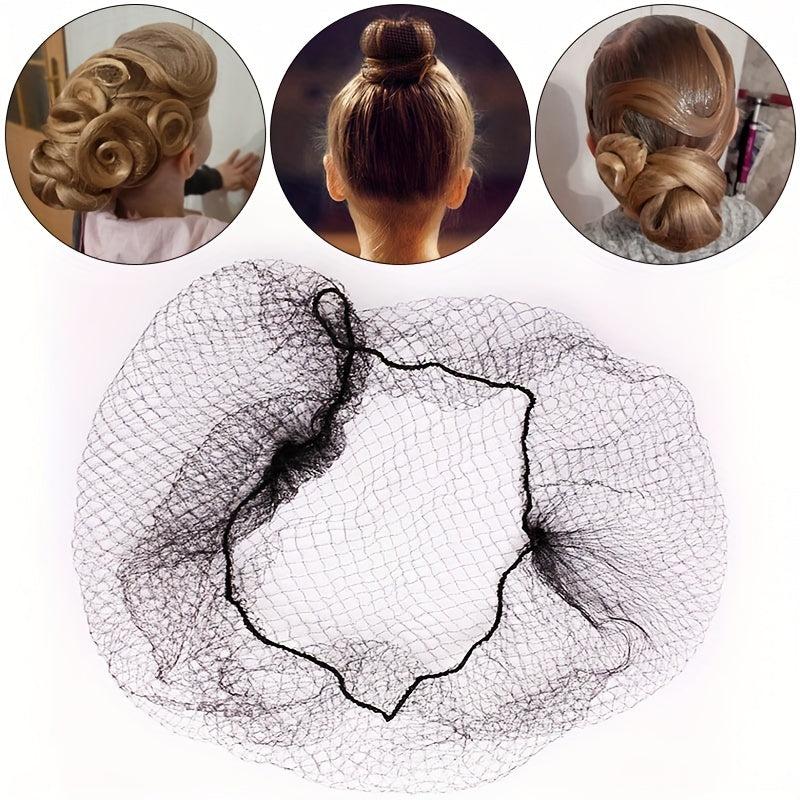 10pcs HD Wig Cap Elastic Breathable Invisible Wig Caps
