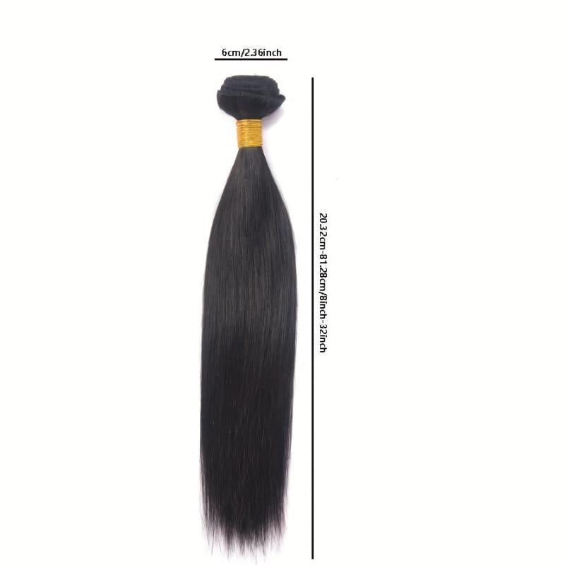 20-28 cm Brazilian Virgin Hair Straight Human Hair Bundles 100% Unprocessed