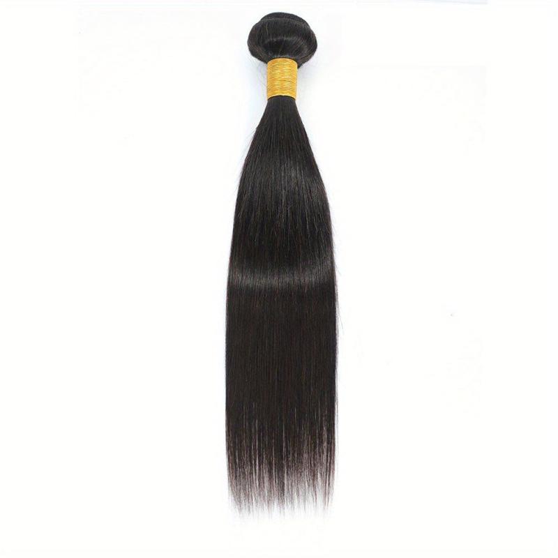 20-28 cm Brazilian Virgin Hair Straight Human Hair Bundles 100% Unprocessed