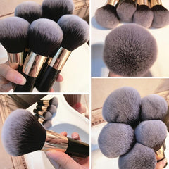 Large Size Fluffy Face Blush Brush Soft Face Brush