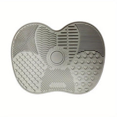 Silicone Makeup Brush Cleaning Mat - Brush Scrubber Board Tool
