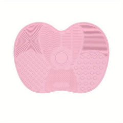 Silicone Makeup Brush Cleaning Mat - Brush Scrubber Board Tool