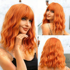 Long Curly Synthetic Women's Wig for Daily Use LC044 1