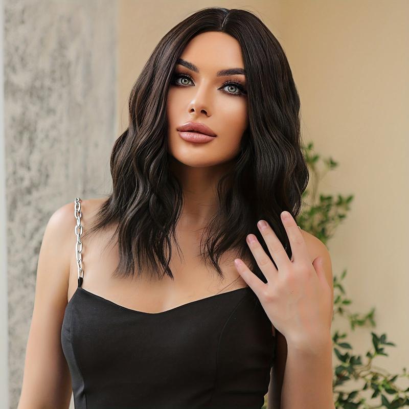 Long Curly Synthetic Women's Wig for Daily Use LC044 1