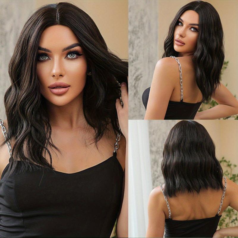 Long Curly Synthetic Women's Wig for Daily Use LC044 1