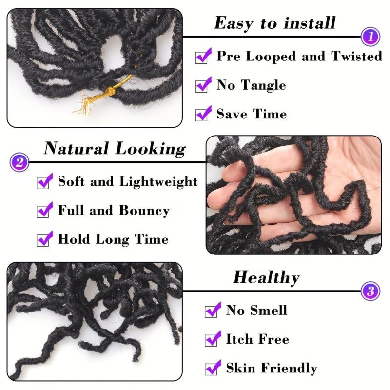 Distressed Soft Locs Crochet Hair Extensions