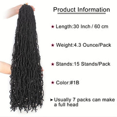Distressed Soft Locs Crochet Hair Extensions