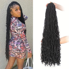Distressed Soft Locs Crochet Hair Extensions
